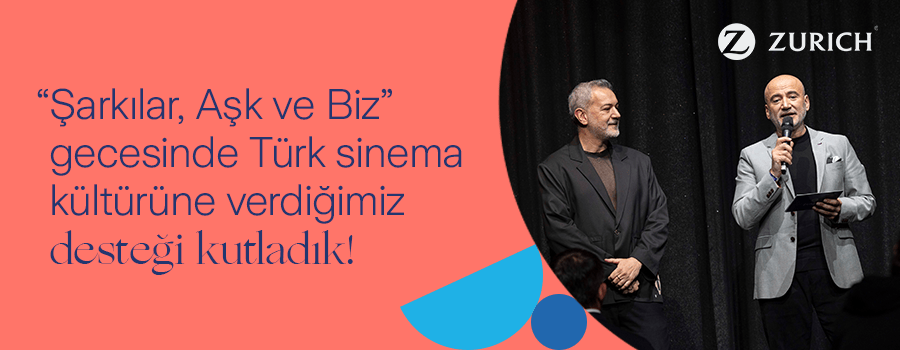 “Şarkılar, Aşk ve Biz” gecesinde Türk sinema kültürüne verdiğimiz desteği kutladık!