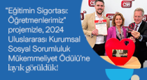 Uluslararası Kurumsal Sosyal Sorumluluk Mükemmeliyet Ödülü’ne layık görüldüğümüzü duyurmaktan büyük mutluluk ve gurur duyuyoruz!