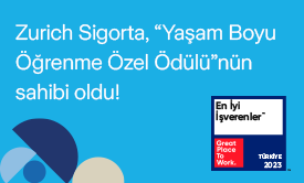 Zurich Sigorta, “Yaşam Boyu Öğrenme Özel Ödülü” nün sahibi oldu!