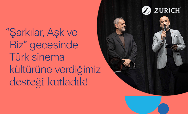“Şarkılar, Aşk ve Biz” gecesinde Türk sinema kültürüne verdiğimiz desteği kutladık!